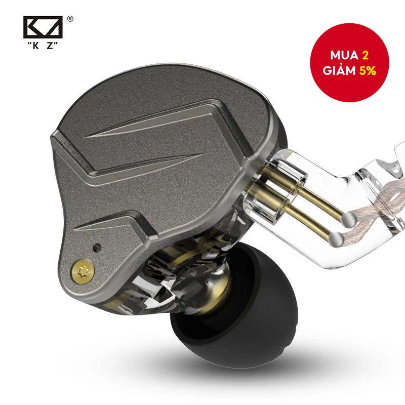 KZ ZSN PRO Tai nghe có dây thể thao | 1BA+1DD HIFI Hybrid Kim loại Bass Chống ồn Tai nghe nhét tai Z