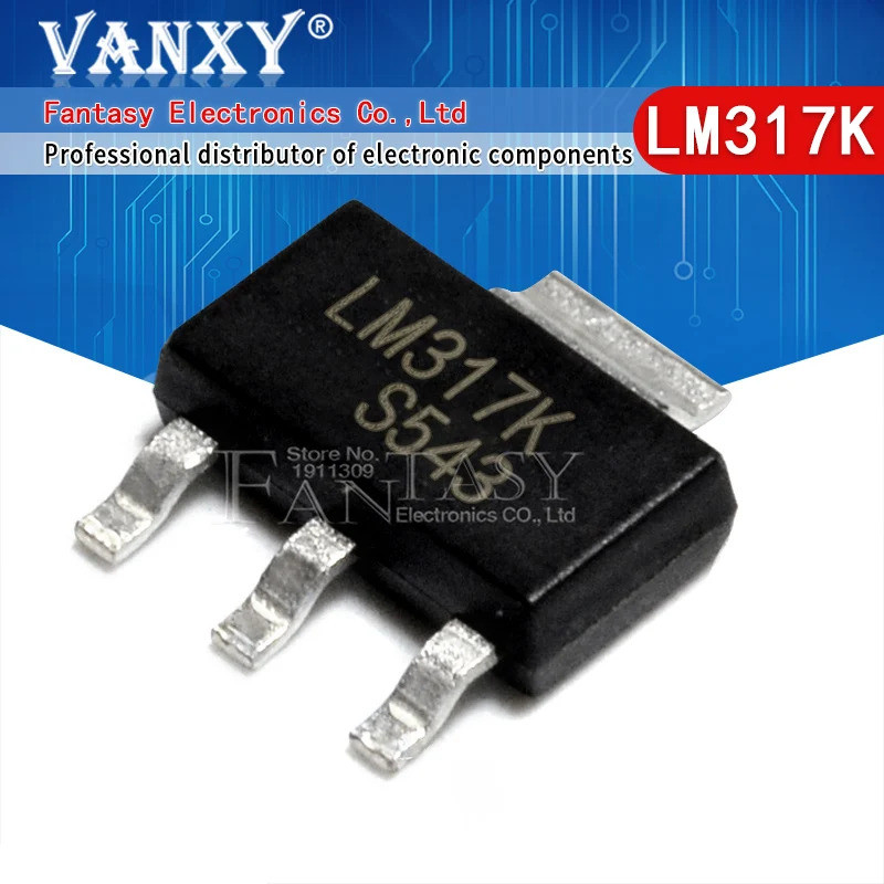 10 chiếc LM317K LM317G LM317 SOT-223 LM317EMP SOT-223 N01A LM317 SOT LM317EM LM317DCY LM317AEMPX N07