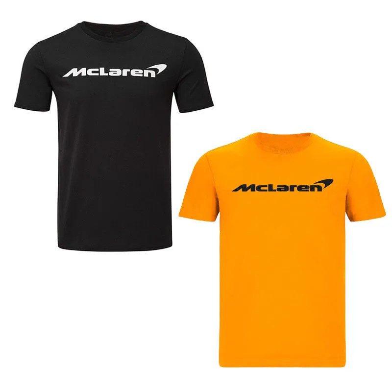 F1 McLaren Racing - Áo Thun Tay Ngắn Logo Ô Tô, Phù Hợp Cho Fan Quán Ô Tô Mùa Hè