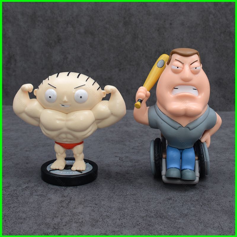 GC Family Guy Joe Swanson Stewie Griffin Xe Lăn Guy Hoạt Hình Ngoại Vi Hợp Thời Trang Mô Hình Hành Đ