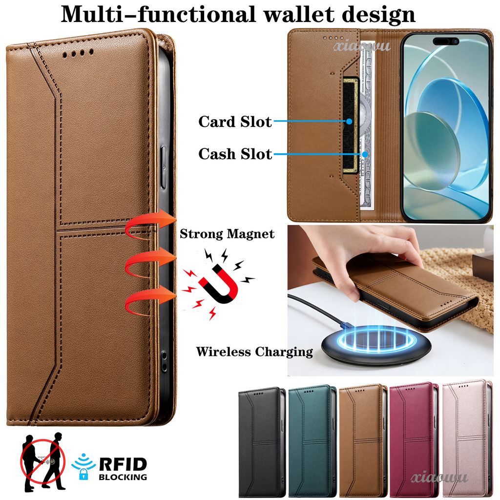 Ốp Sạc Không Dây Từ Tính Cho Realme P3 GT6 12X 12 13 14 14X 15X 15T 15 C55 C53 C61 C63 C65 C67 C75 C