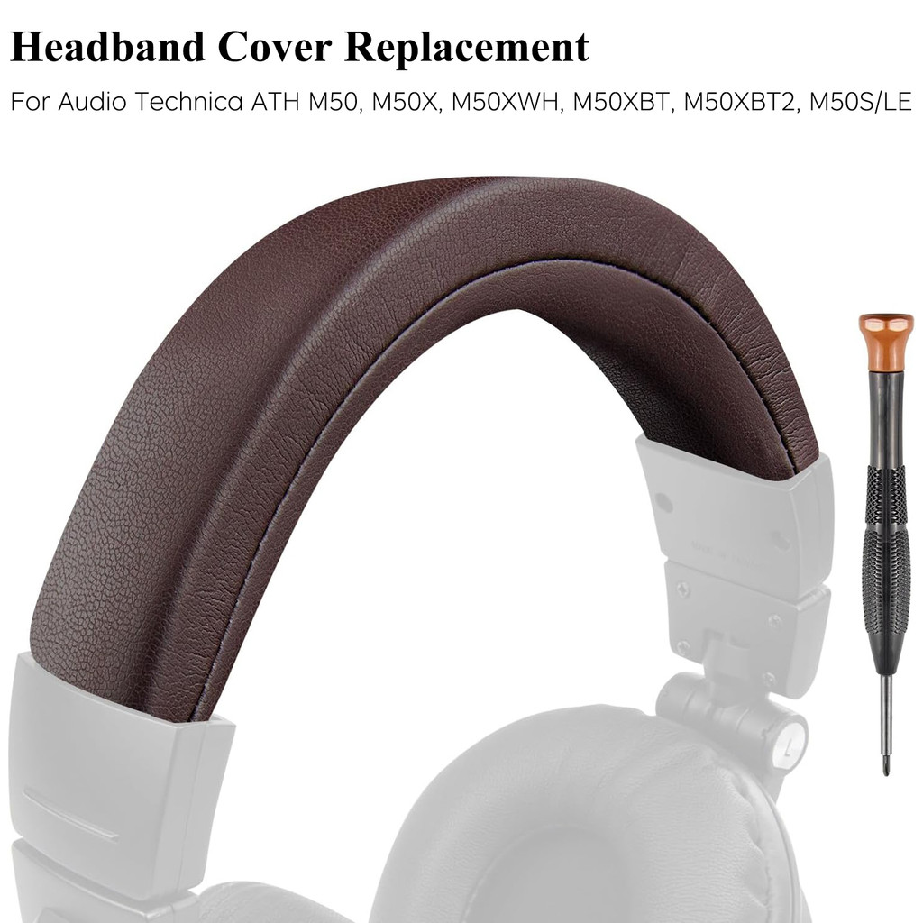 Vỏ băng đô cho tai nghe Audio Technica ATH M50, M50X, M50XWH, M50XBT, M50XBT2, M50S / LE, Bộ phận sử