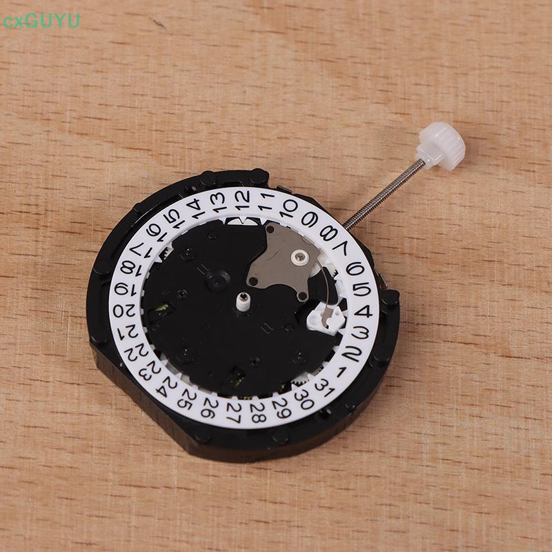 [cxGUYU] PE903 Movement Sunon Pe90 Ligne Thạch Anh Ba Tay Có 3 Mắt Ngày Chronograph Nhỏ Phút Thứ Hai