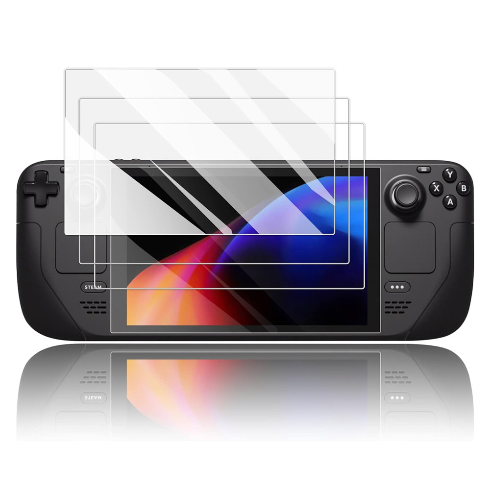 Kính cường lực cao cấp cho máy chơi game Valve Steam Deck 9H, miếng dán màn hình chống trầy xước cho