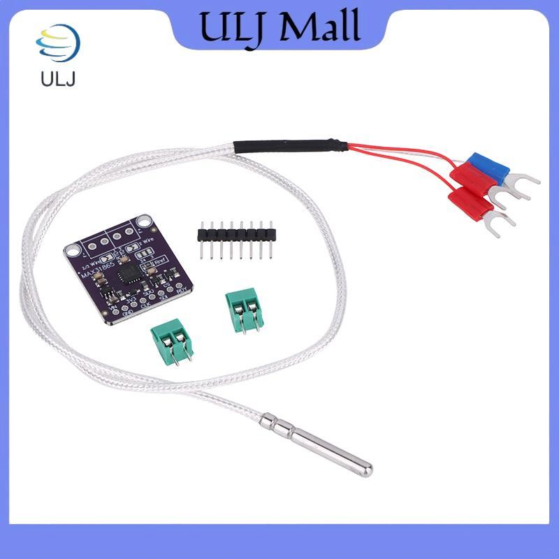 Mô-đun dò nhiệt độ điện trở ULJ MAX31865 Cảm biến RTD với bảng DIY điện tử cặp nhiệt điện PT100-PT10