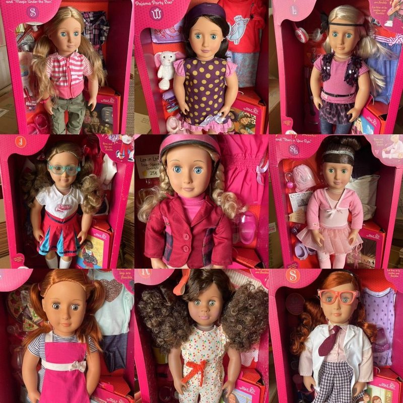 Đôi Khi Búp Bê Winking Tóc Dài Bộ Đồ Chơi Bé Gái 2