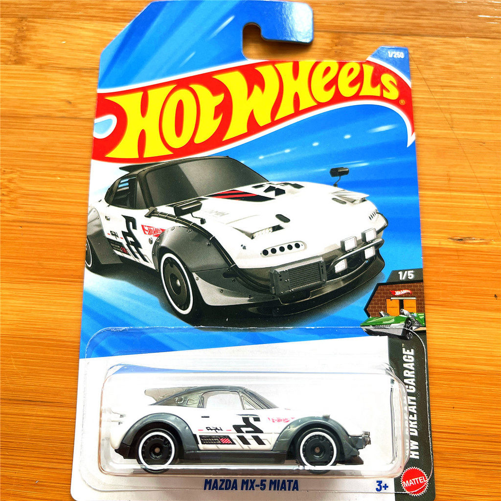 Mattel 25B Hot Wheels Xe thể thao nhỏ Hợp kim Xe mô hình 26BGCNEL Lô MAZDA MAZDA MX5 MIATA