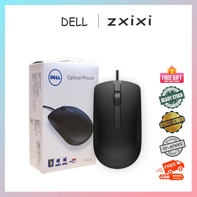 Chuột quang Dell MS116 - Đen