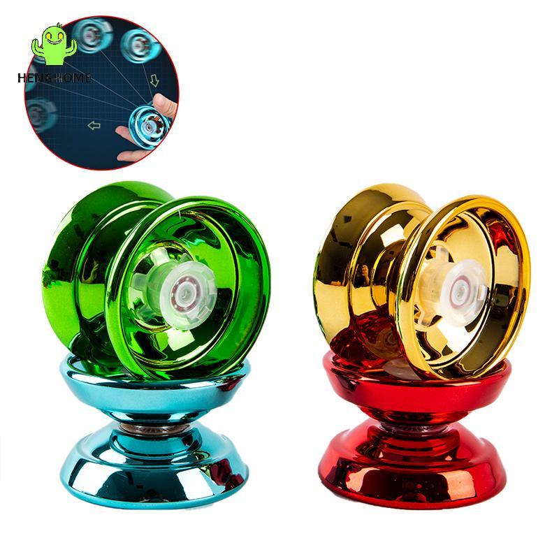 HENGHOME Hợp kim nhôm Magic Yoyo Responsive Yoyo tốc độ cao với đồ chơi dây quay *