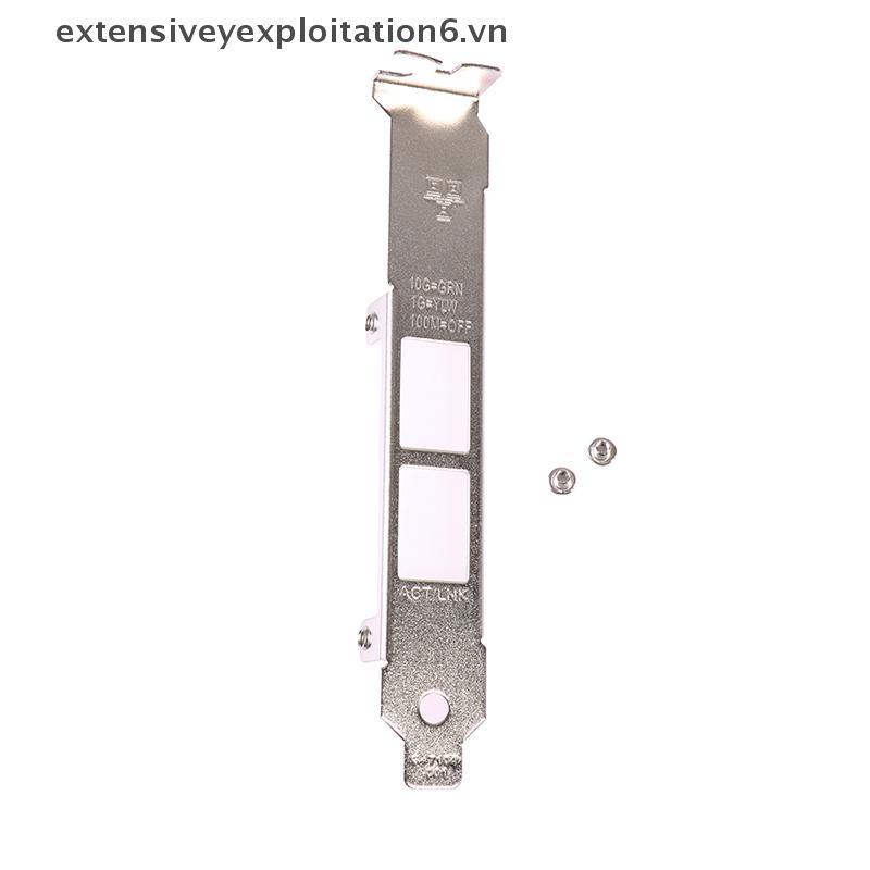 # expen # Full Chiều Cao Profile Braet Cho Intel x540-T2 dll 0K7H46 10G Vách Ngăn Ethernet.