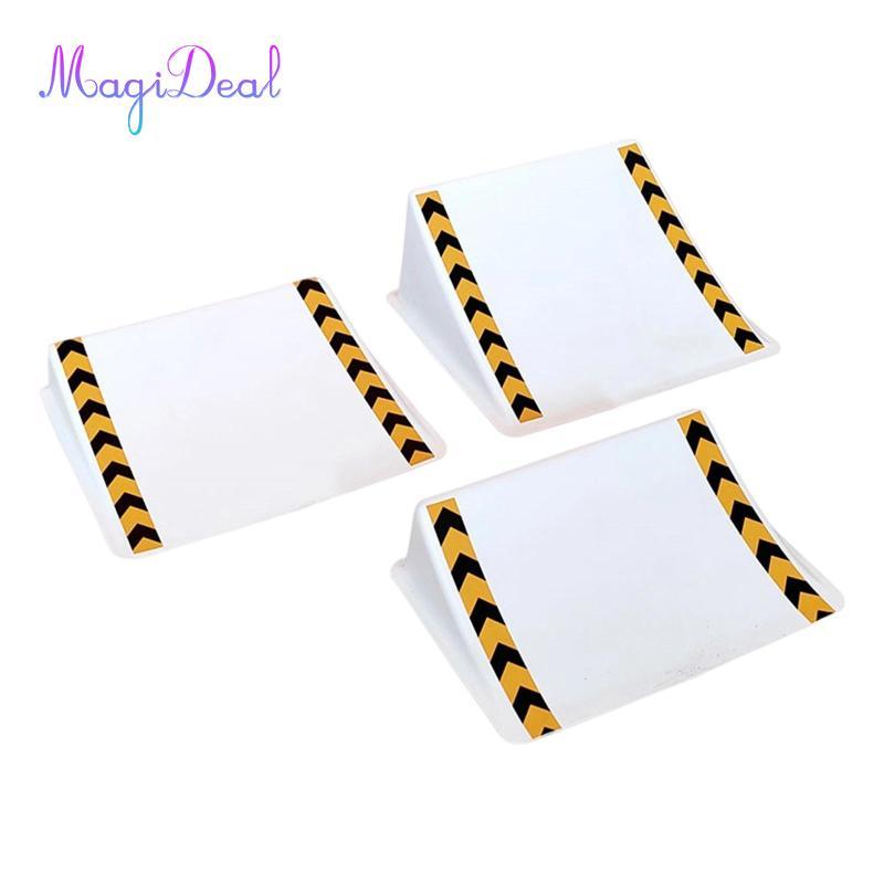 MagiDeal 1 / 58 1 / 64 1 / 76 RC Car Ramp Set Độ bền Trở ngại Chuyên nghiệp Phụ tùng xe RC