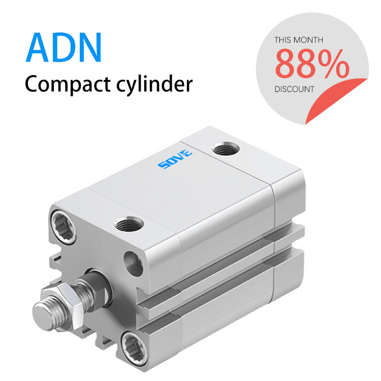 Xi lanh khí nén ADN có thể tùy chỉnh các bộ phận thay thế máy móc công nghiệp được vận chuyển từ kho