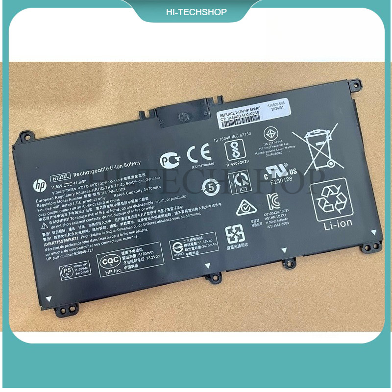 ⭐ ⭐ [ZIN] Pin H.P Pavilion 240 G5 G7 G8, 245 G5, 250 G5, 255 G5, 348 G5, 245 G7, 250 G7, 255 G7, 348