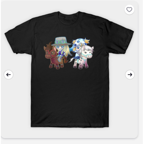 Áo thun nam họa tiết JoJo's Bizzare Adventure Steel Ball Run, chất liệu 100% cotton