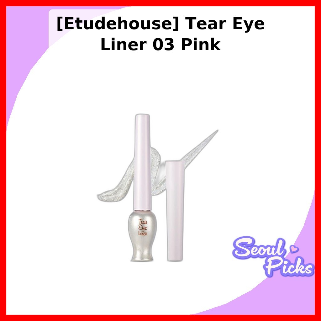 [Etudehouse] Tear Eye Liner 03 Pink / Korean Eye Liner / Creamy Formula / 100% Chính hãng bởi seoul 