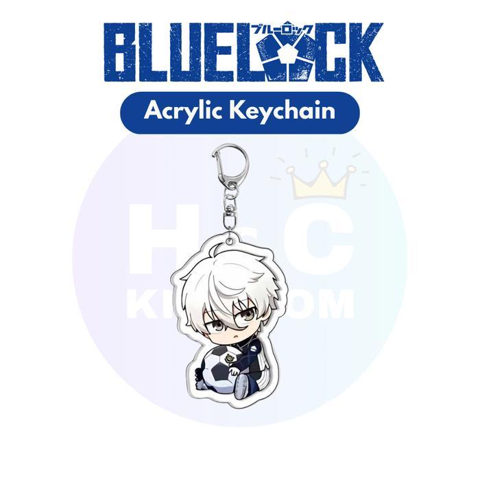 Gantungan Kunci Akrilik Acrylic Keychain Blue Lock Nagi Isagi Barou - Nagi Seishiro
