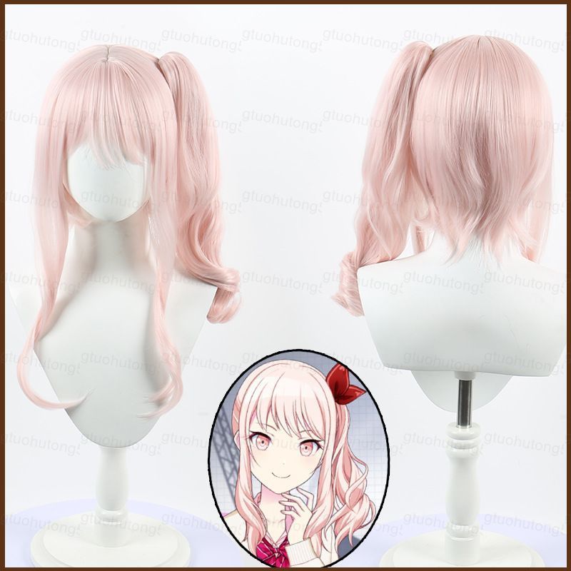 Tóc giả Hatsune Miku và Akiyama Mizuki cho cosplay, chịu nhiệt, phù hợp Halloween