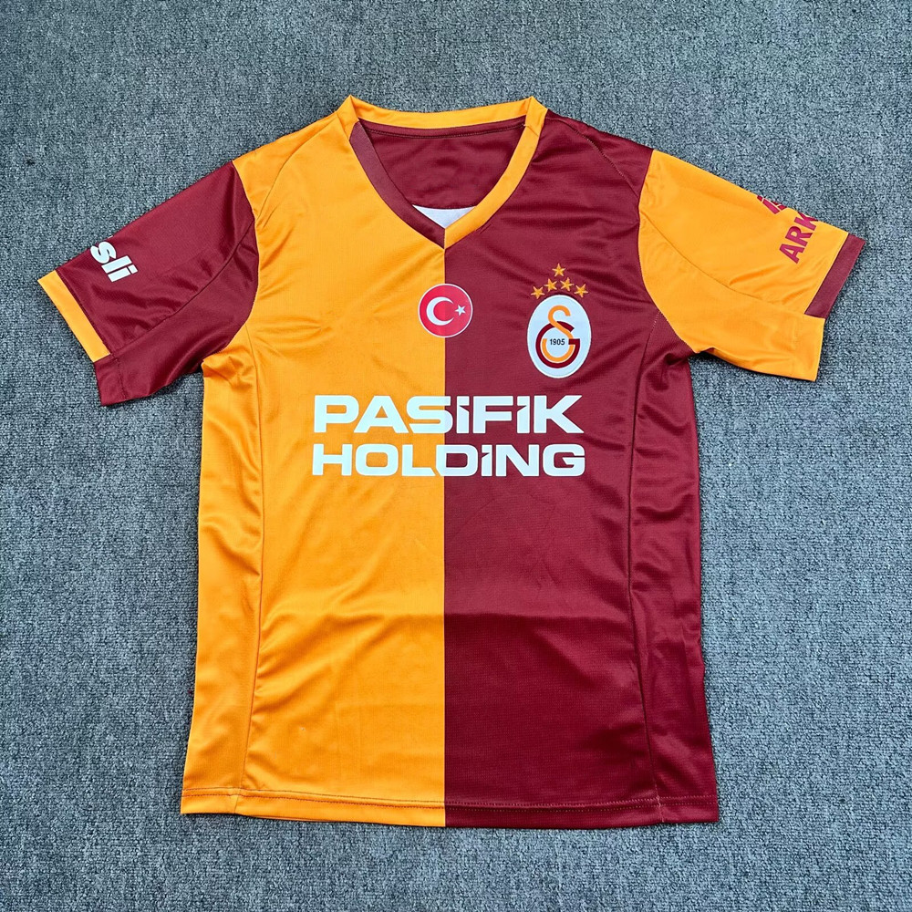 S-XXXXL Galatasaray Soccer Jersey Home 25 / 26 OSIMHEN SANE ICARDI GUNDOGAN Áo bóng đá nam S-4XL