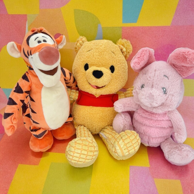 Disney Piglet Piglet Sang Trọng Đồ Chơi Tigger Búp Bê Pooh Búp Bê Búp Bê Quà Tặng Cắt Nhãn