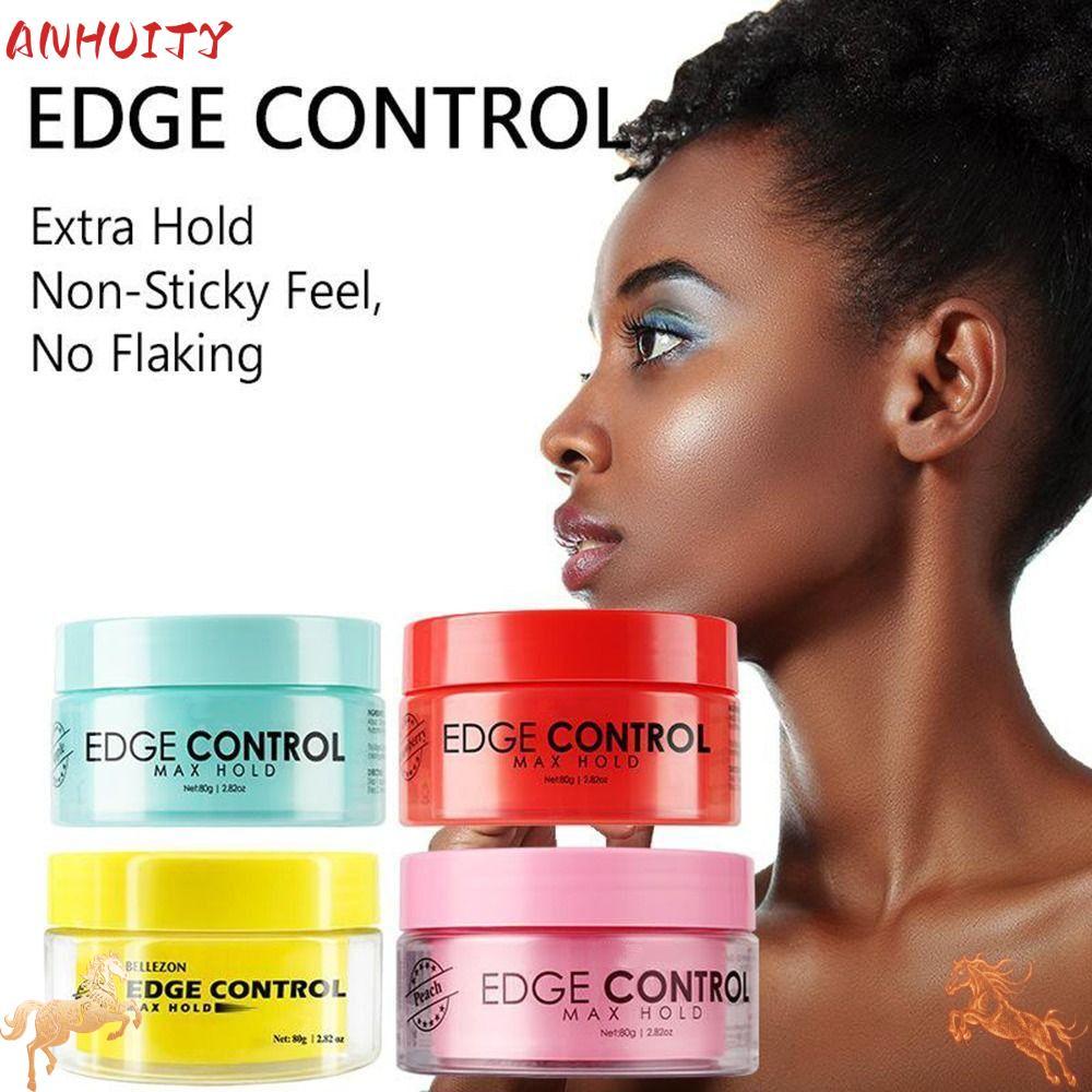 ANHUITYJ Râu Edge Control Wax, 2.82Oz Gel Tạo Kiểu Tóc Giữ Mạnh, Chuyên Nghiệp Với Dầu thầu Dầu Hươn