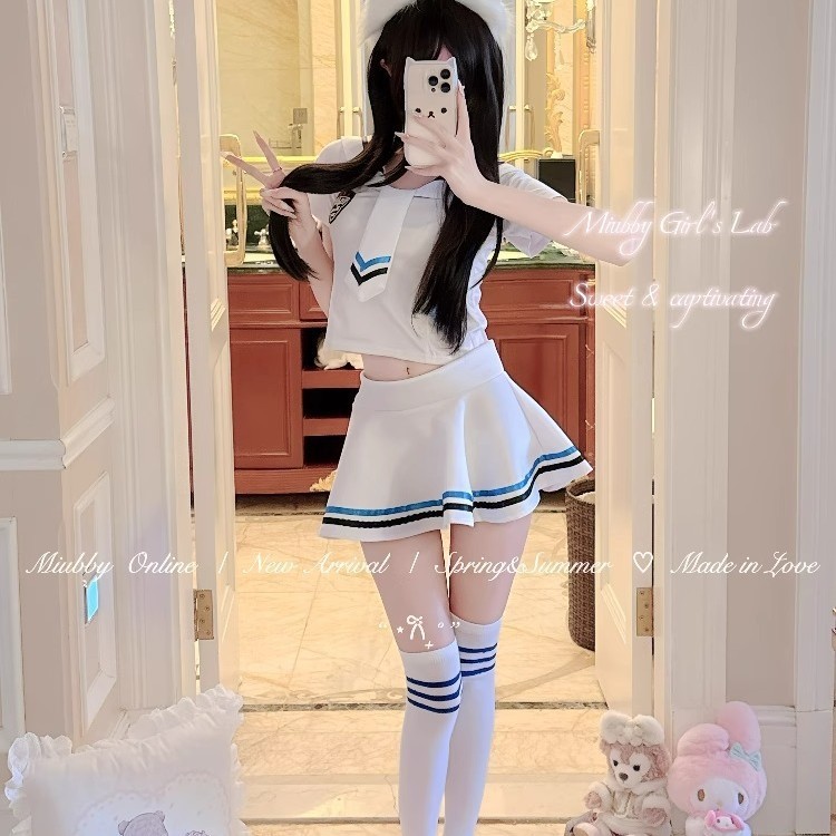 Xishi {Sweet Royal School Girl} Nhật Bản Pure Desire Pure Soft Girl jk Preppy Style Girl Home Pyjama