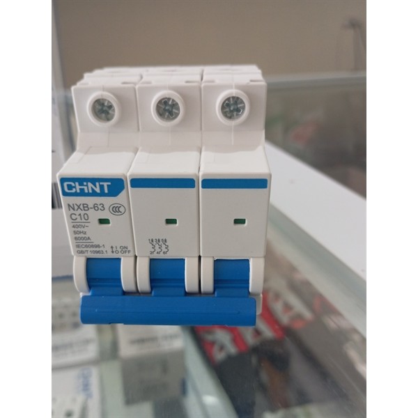 ⚡ Aptomat MCB 3 Pha CHINT NXB3-10 – 10A