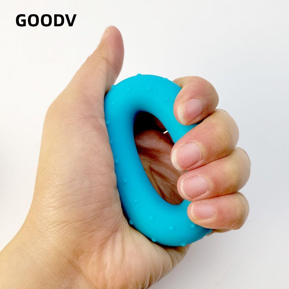 Cáng ngón tay GOODV, Máy tập ngón tay 7 cm 40LBS, Thiết bị tập thể dục silicon 5 màu