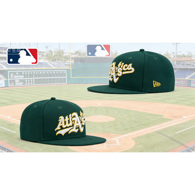 Thể Thao Nam Kỷ Nguyên Mới Màu Xanh Lá Cây Overlap 9FIFTY Mũ Snapback MỚI ERA 9FIFTY unisex thông th