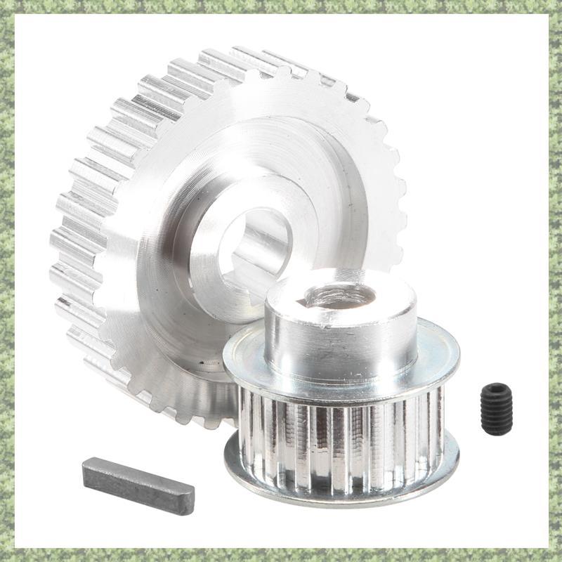 (C Z G L) 2 Chiếc Bánh Răng Ròng Rọc Đồng Bộ Kim Loại Đai Động Cơ Bánh Răng Bánh Răng Bánh Răng S / 