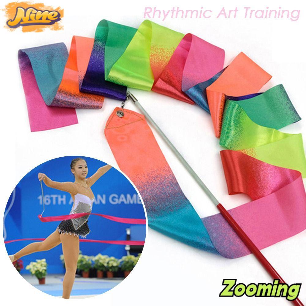 ZOOMING Dây nhảy múa Ribbon 2M dành cho ballet và huấn luyện nghệ thuật nhịp điệu
