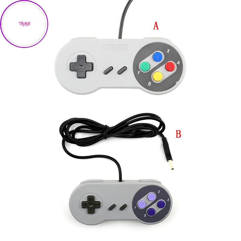 Yiyi USB Retro Siêu Điều Khiển Cho SF SNES PC Windows Mac Game Phụ Kiện VN