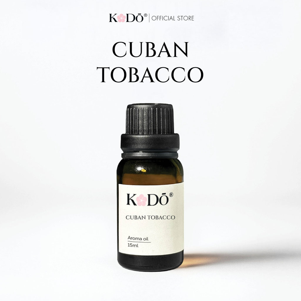 Tinh Dầu Nước Hoa Hương Gỗ Cao Cấp KODO Cuban Tobacco - Tinh Dầu Xông Phòng Mùi Hương Nam Tính, Mạnh