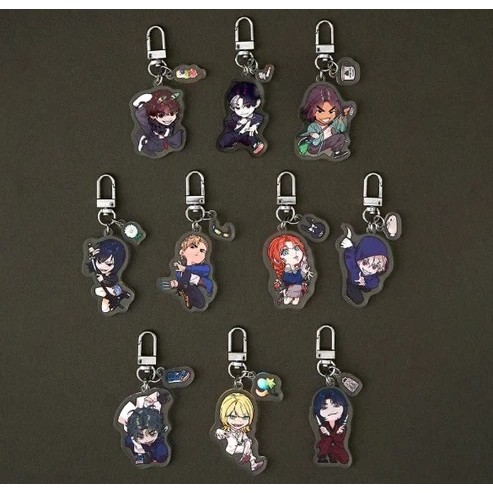 Móc khóa Killer Peter Manhwa Anime Chibi Mica Acrylic trang trí balo túi xách phụ kiện decor làm quà