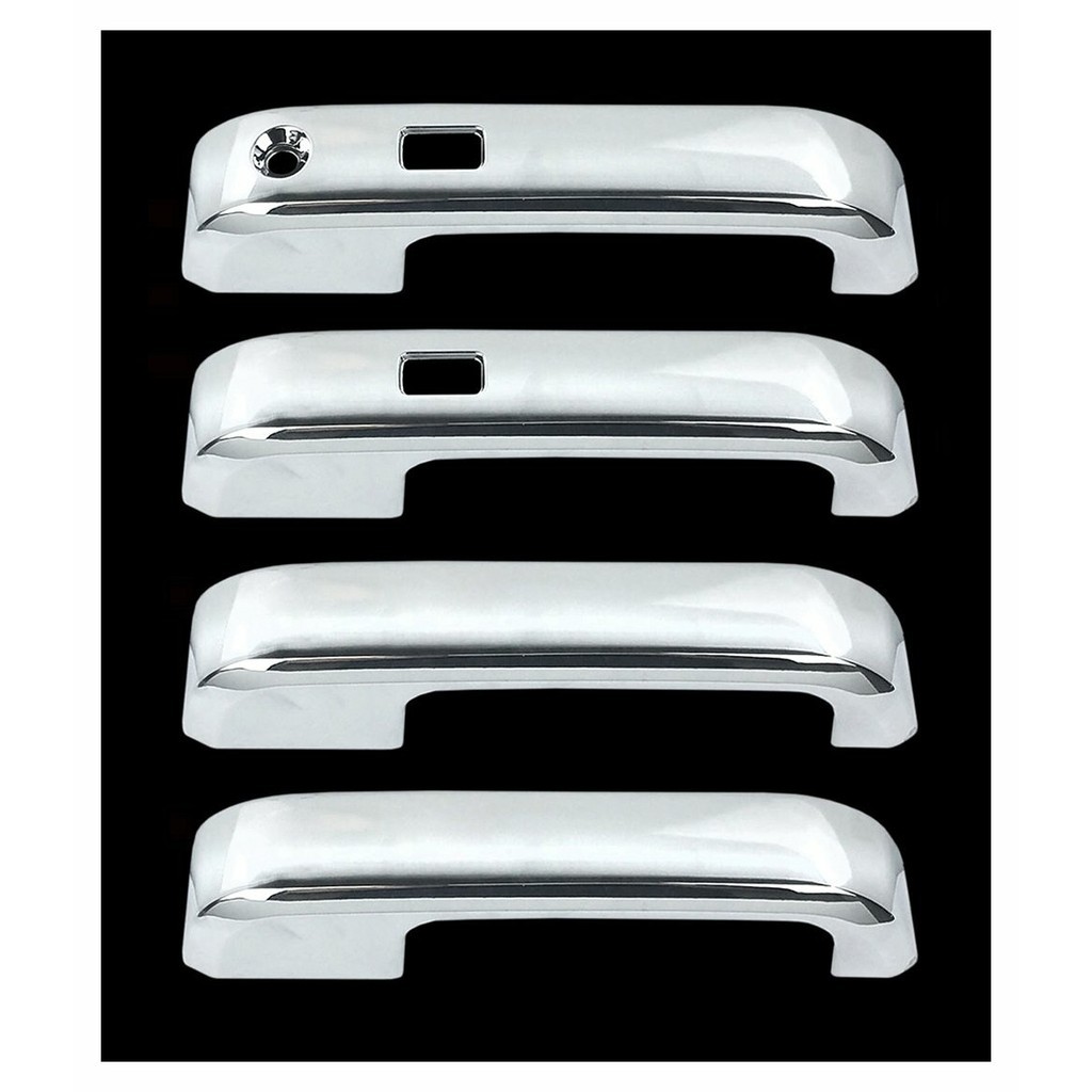Dành Cho 2017-2022 Ford F250 F350 F450 Tay Nắm Cửa Chrome Super Duty Smartkey