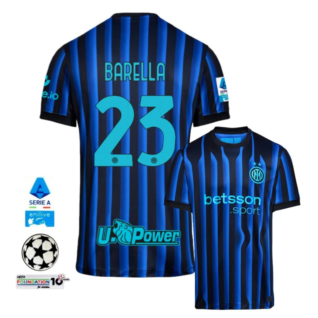 Áo thun nam Inter Milan 2025/26 số 10 Lautaro