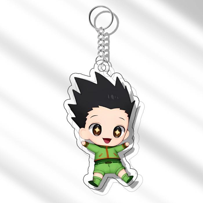 Hunter X Hunter Chibi Keychain | Gantungan Kunci Chibi Hunter X Hunter UV Printed 2 Sisi on 3MM