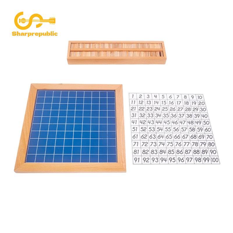 Sharprepublic Đếm toán học trẻ em 1-100 số 1 đến 100 số liên tiếp để làm quà tặng cho trẻ em