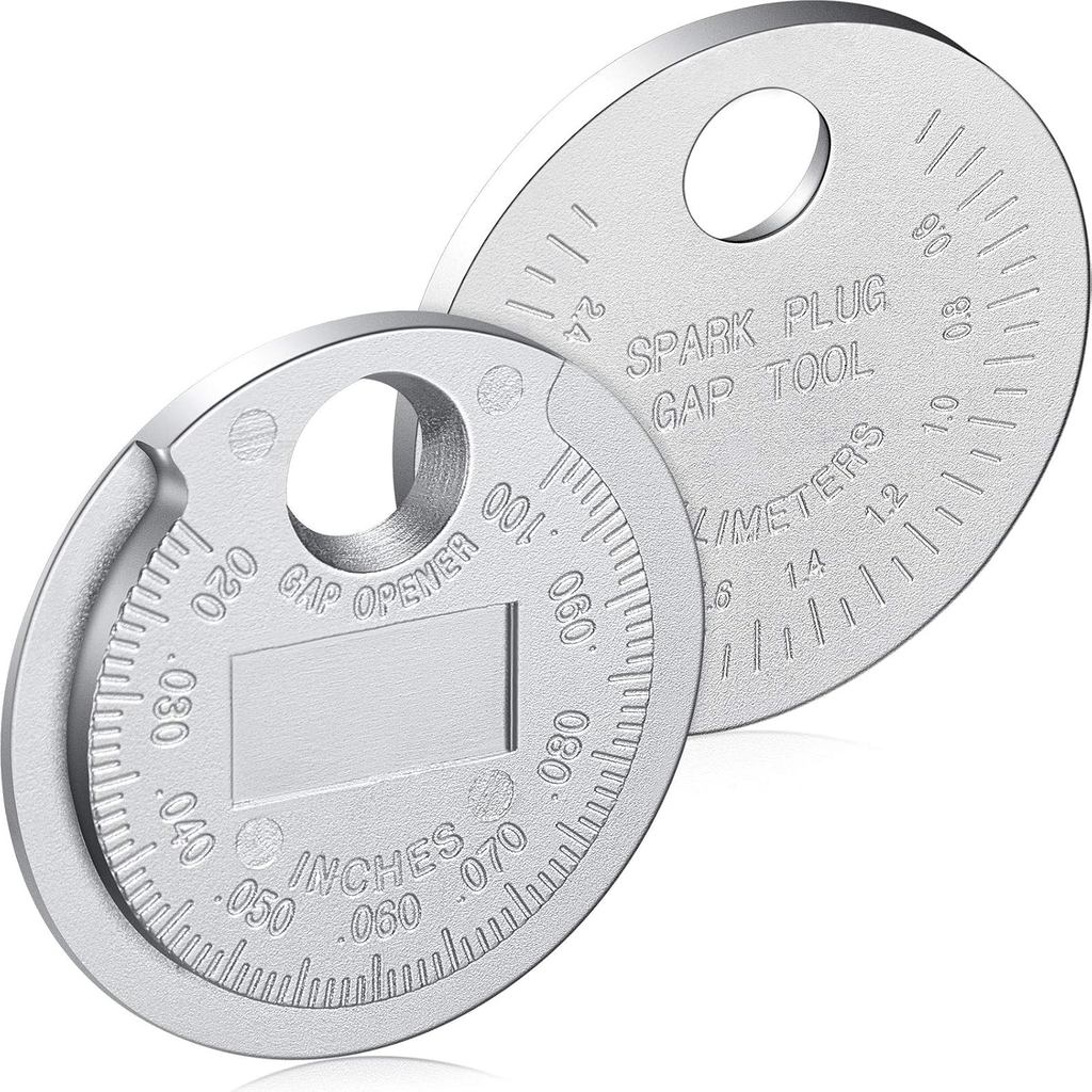 Weewooday 1 Piece Spark Plug Gap Tool Spark Plug Gauge Tool - Tỷ lệ 0,020 đến 0,100 Inch