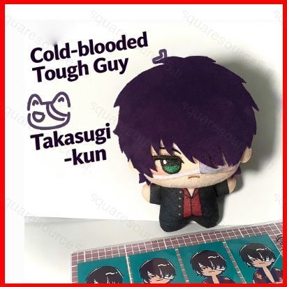 SQ5 Gintama Takasugi Shinsuke Plushie Manga Merch Dễ Thương Sang Trọng Túi Búp Bê Quyến Rũ QS5