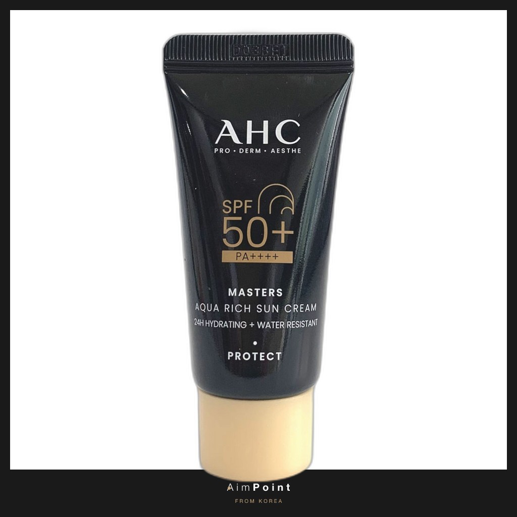 [ahc] Kem chống nắng Masters Aqua Rich (Mẫu), 10ml (1 cái) / Mẫu kem chống nắng Hàn Quốc / Công thức