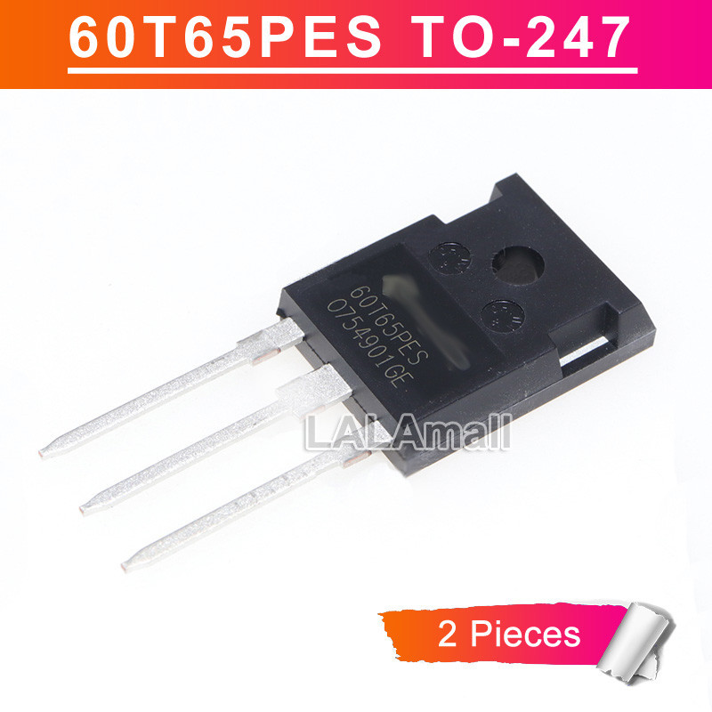 2 Chiếc Chính Hãng 60T65PES MBQ60T65PES TO-247 60A / 650V IGBT Transistor Mới