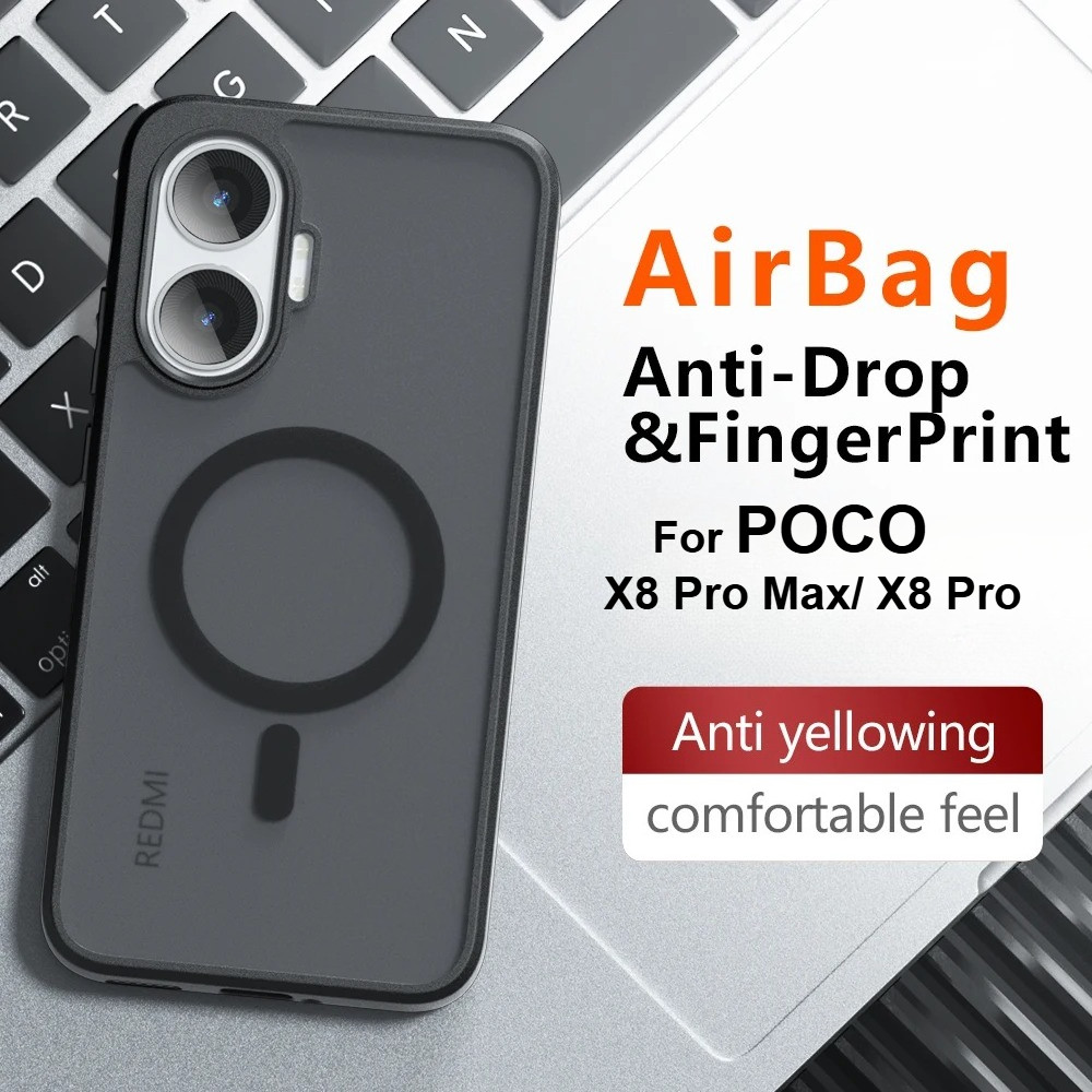 Dành Cho Poco X8 Pro Max F8 F7 Ultra X8 X7 M7 M8 Pro Ốp lưng Mờ Mờ Mờ Mờ Cảm Giác Chống Rơi Ốp Lưng
