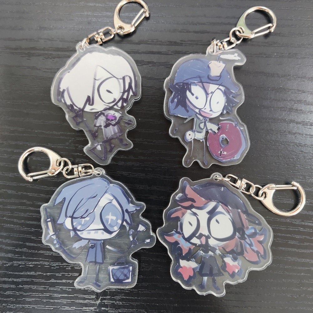 Identity Ⅴ Anime Figures Joseph Desaulniers Luca Balsa Cosplay Acrylic Keychain Andrew Kreiss Creati