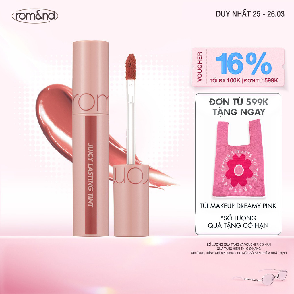 [Rom&nd x KOL] Son Romand Juicy Lasting Tint/ Glasting Water Tint/ Color Gloss/ Melting Balm/ Dewyful Water Tint