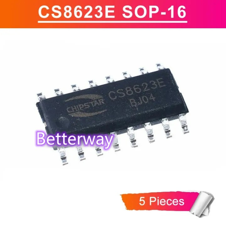 5 Chiếc CS8623E SOP16 CS8623 SOP-16 SOP SMD 25W Class-D Bộ Khuếch Đại Công Suất Âm Thanh IC Mới