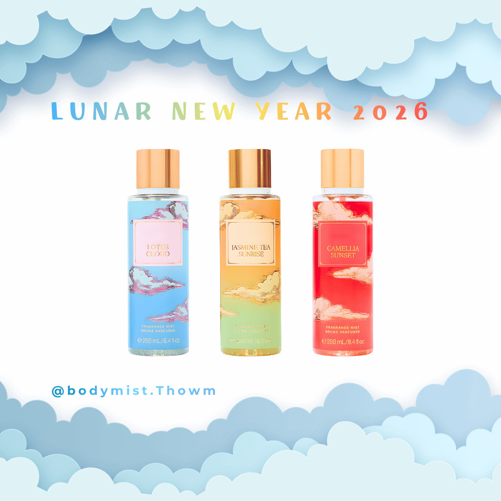 Lotus Cloud | Camellia Sunset | Jasmine Tea Sunrise - Xịt thơm Body Mist