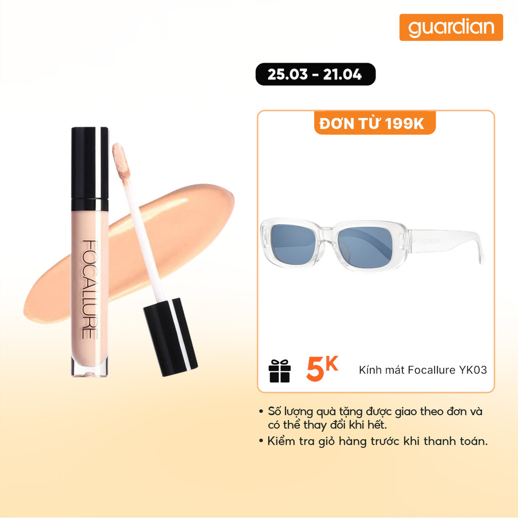 Kem Che Khuyết Điểm Mịn Màng Hoàn Hảo, Đa Mục Đích Focallure Full Coverage FA52 3,8g