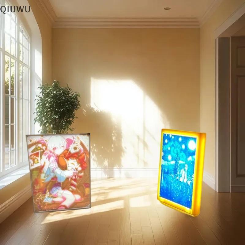 QIUWU 1 Bộ PLA Basic Lithophane Bundle 3D In Lithophane Ảnh Cho Bambu Lab Lithophane Led Panel CMYK 