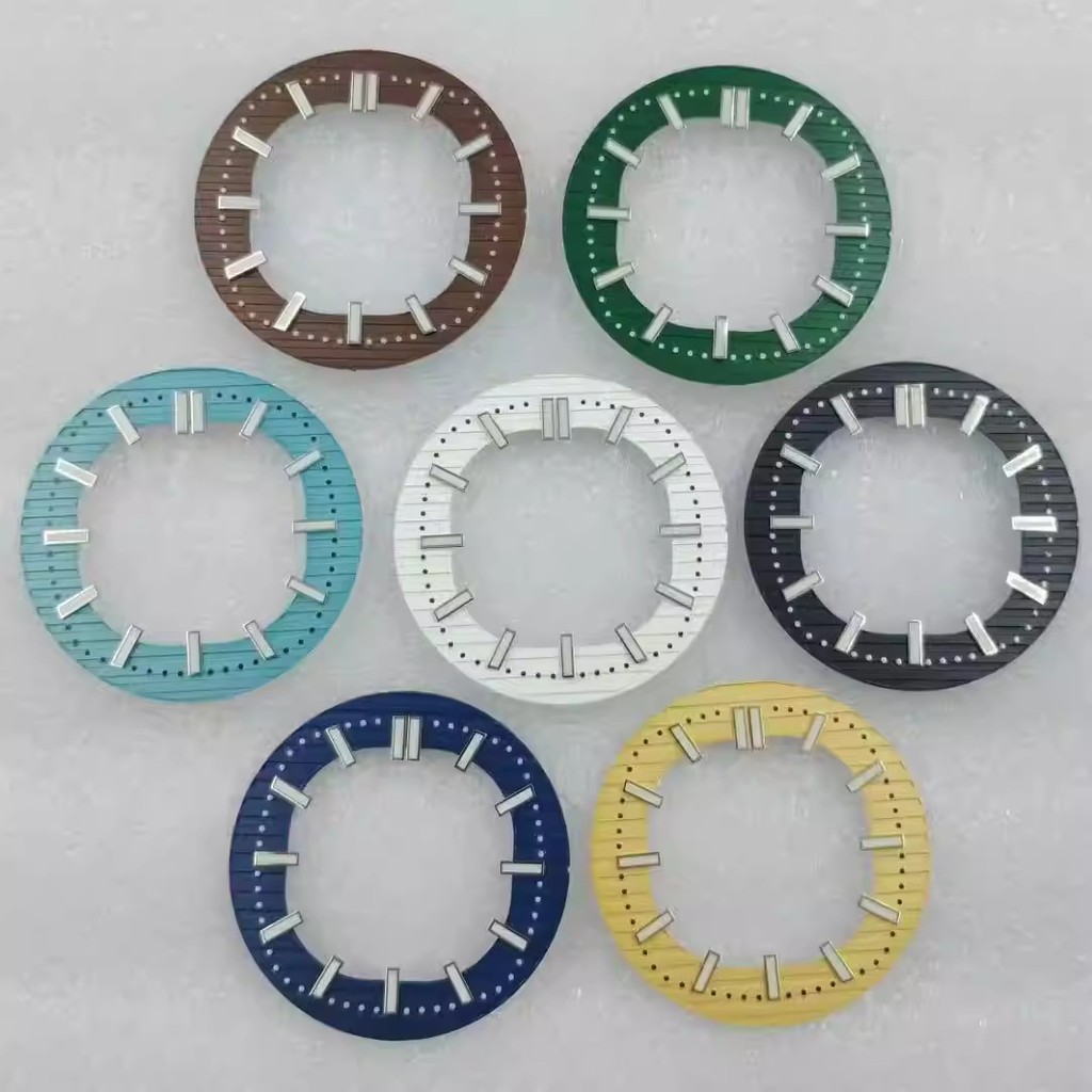 [New 35] Dải rỗng Nautilus Nail Green Luminous Font Đường kính: 30,5mm Thích ứng với chuyển động NH7