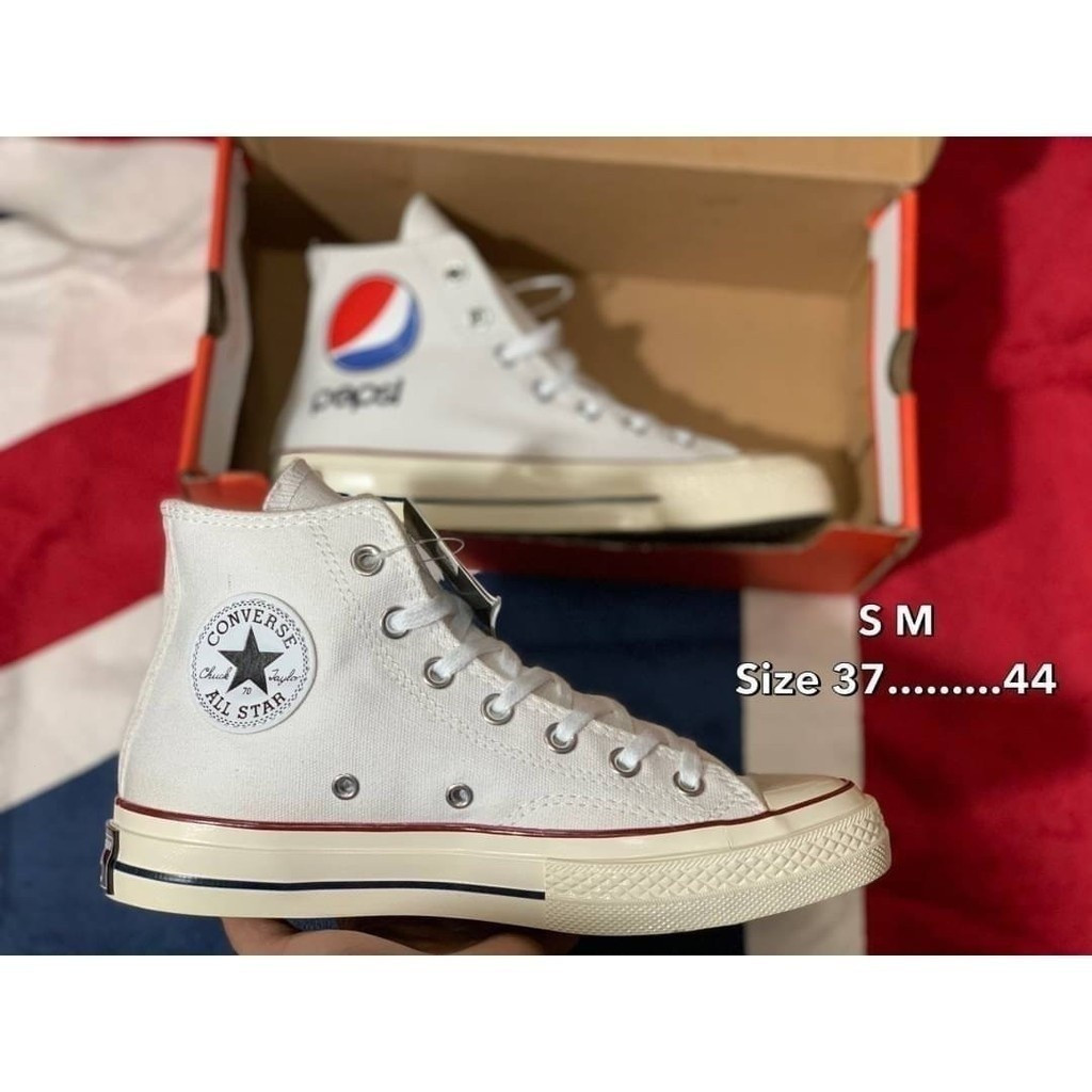 CONVERSE Converse Chuck Taylor Pepsi từ mẫu chữ 100% CHÍNH HÃNG